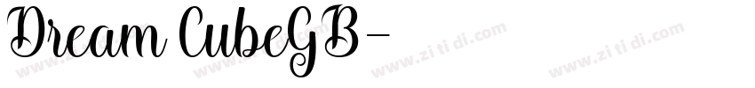 Dream CubeGB字体转换